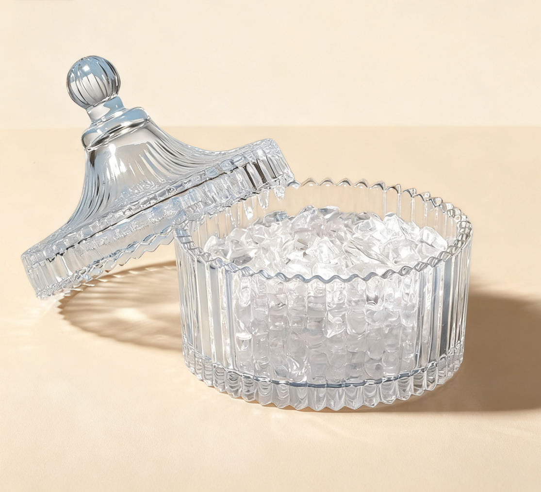 Crystal Charging Glass Jar